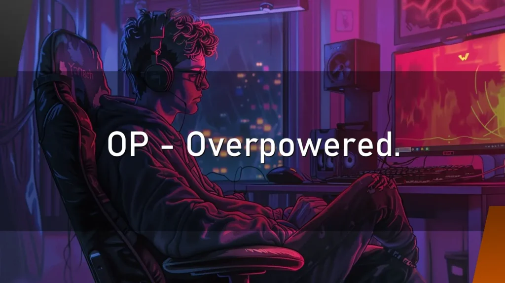 OP – Overpowered.