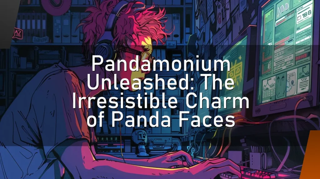 Pandamonium Unleashed: The Irresistible Charm of Panda Faces