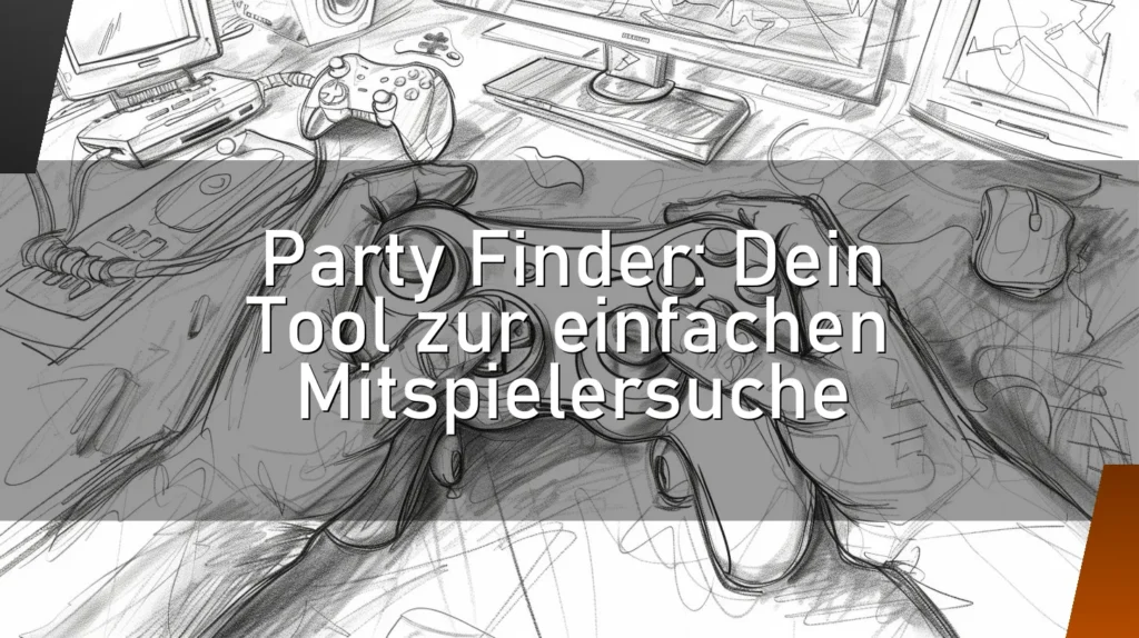 Party Finder: Dein Tool zur einfachen Mitspielersuche
