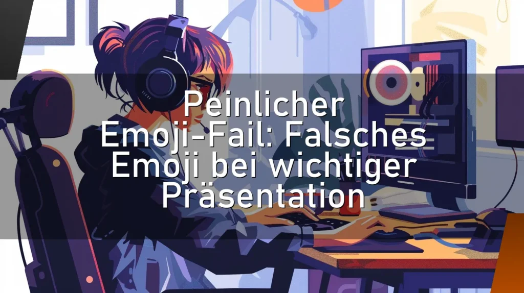 Peinlicher Emoji-Fail: Falsches Emoji bei wichtiger Präsentation