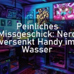 Peinliches Missgeschick: Nerd versenkt Handy im Wasser