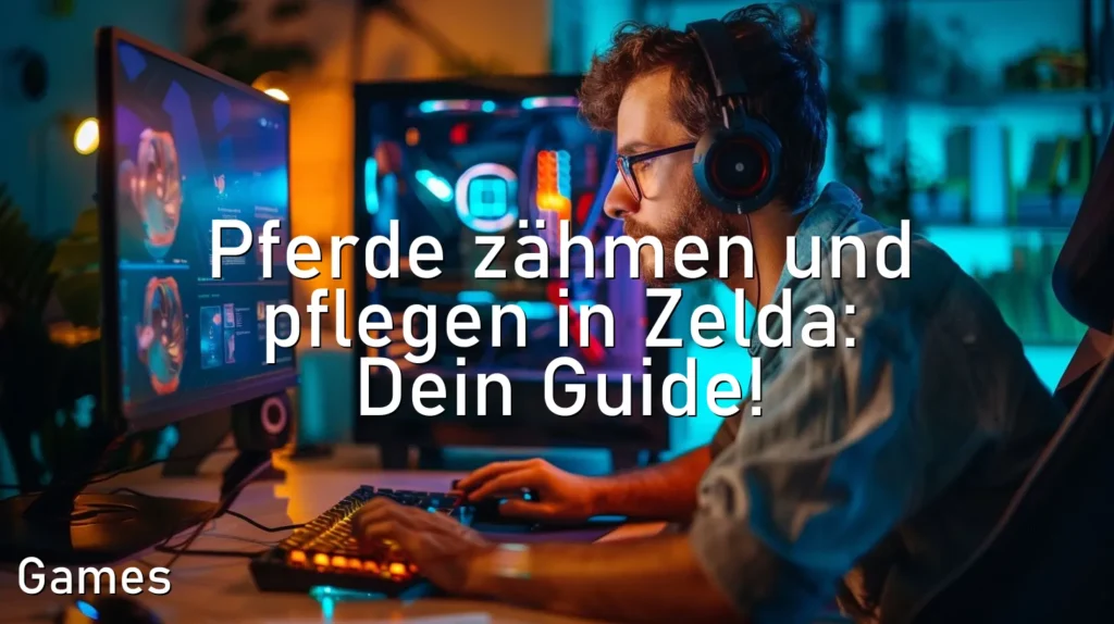 Pferde zähmen und pflegen in Zelda: Dein Guide!