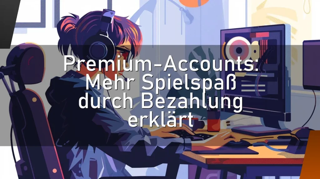 Premium-Accounts: Mehr Spielspaß durch Bezahlung erklärt