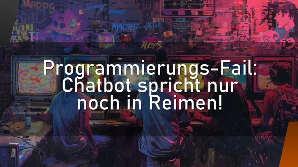 Programmierungs-Fail: Chatbot spricht nur noch in Reimen!
