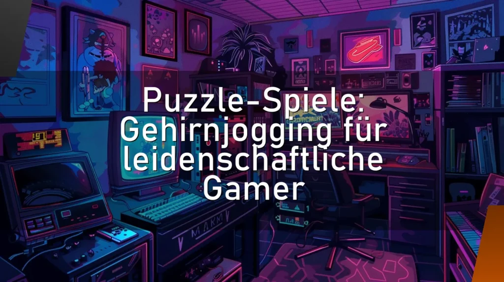 Puzzle-Spiele: Gehirnjogging für leidenschaftliche Gamer
