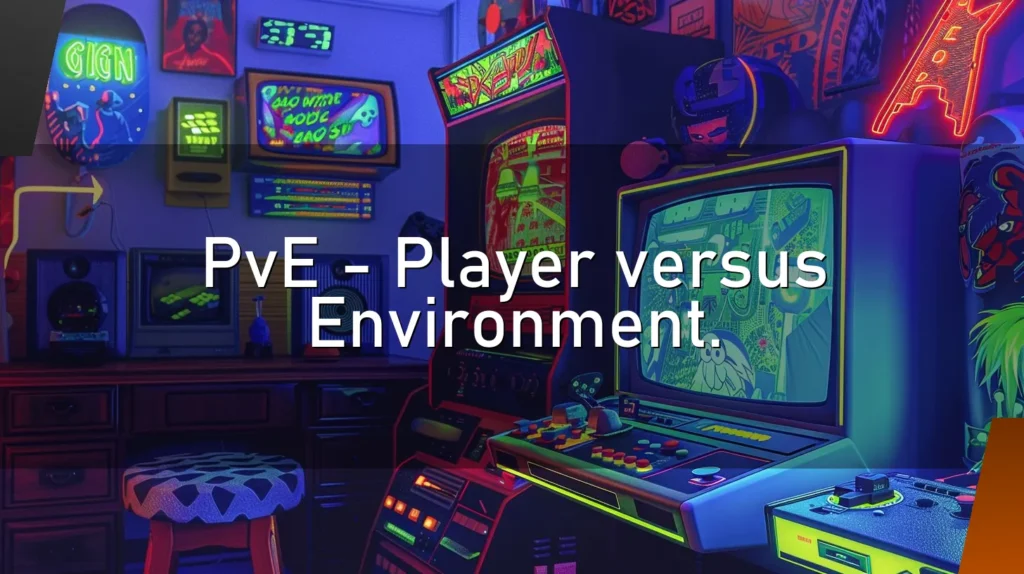 PvE – Player versus Environment.