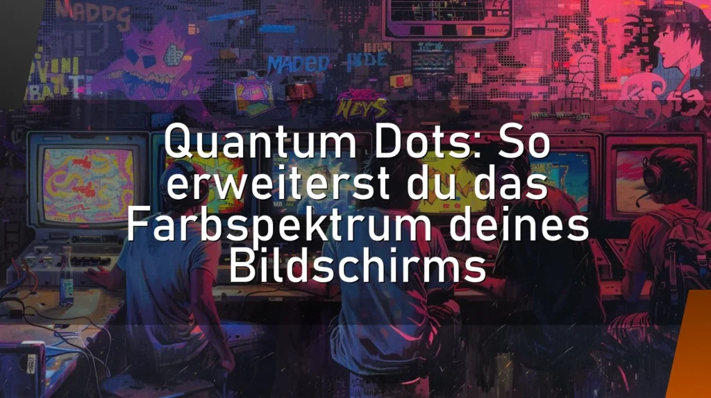 Quantum Dots: So erweiterst du das Farbspektrum deines Bildschirms