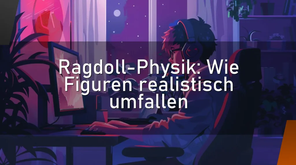 Ragdoll-Physik: Wie Figuren realistisch umfallen