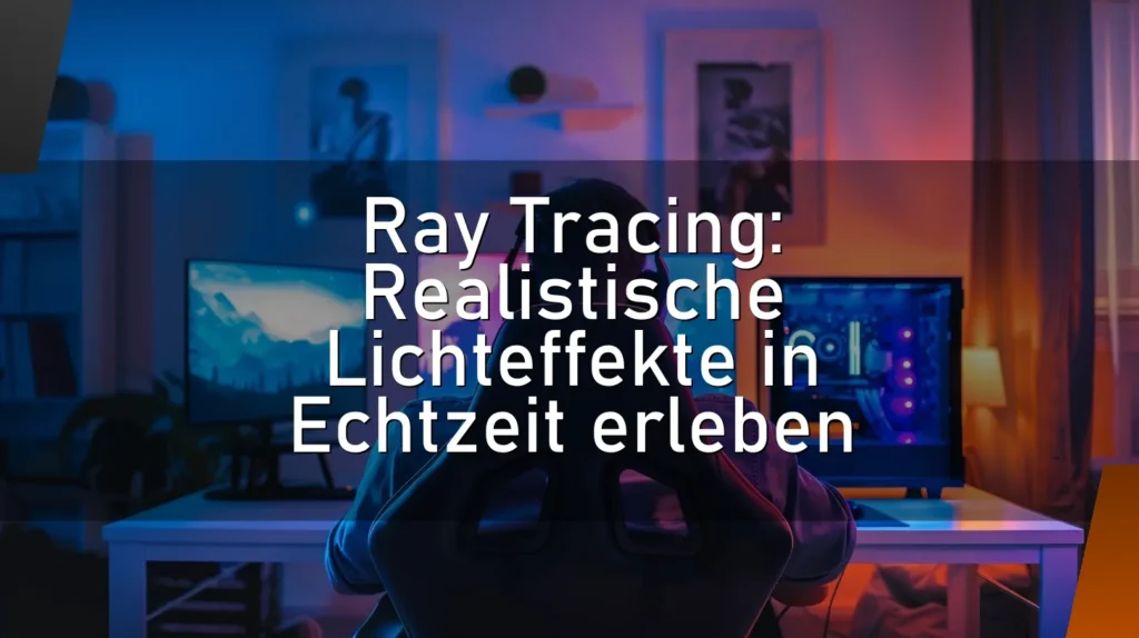 Ray Tracing: Realistische Lichteffekte in Echtzeit erleben