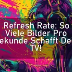 Refresh Rate: So Viele Bilder Pro Sekunde Schafft Dein TV!