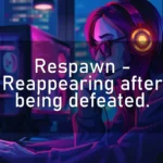 Respawn – Reappearing after being defeated.
