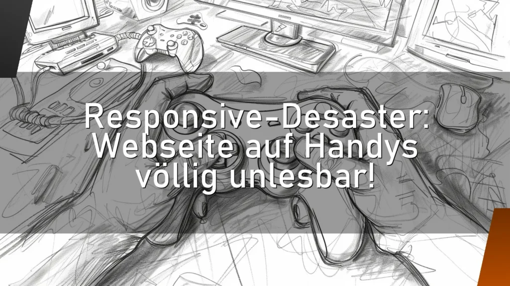 Responsive-Desaster: Webseite auf Handys völlig unlesbar!