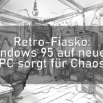 Retro-Fiasko: Windows 95 auf neuem PC sorgt für Chaos