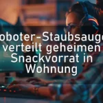 Roboter-Staubsauger verteilt geheimen Snackvorrat in Wohnung