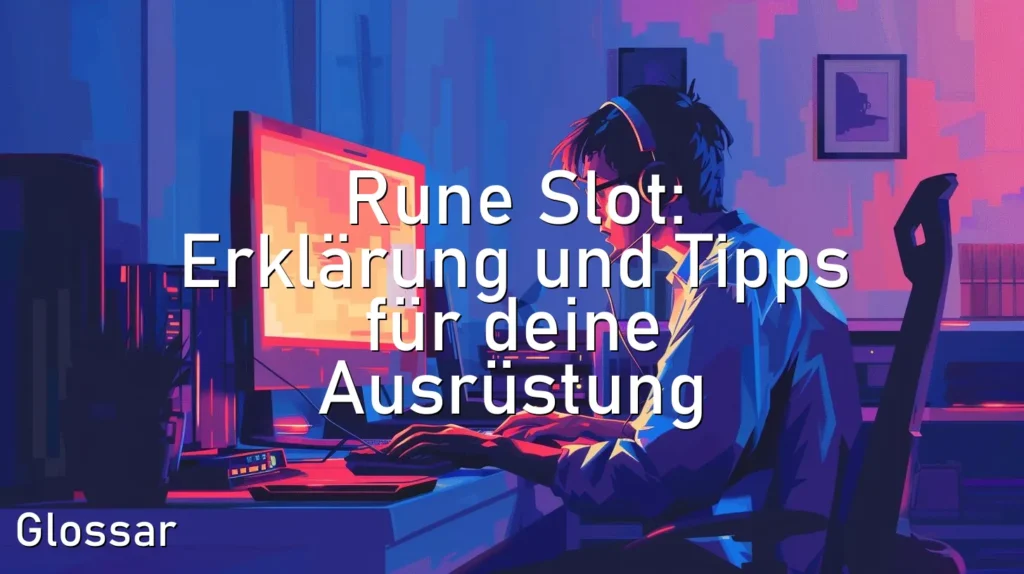 Rune Slot: Erklärung und Tipps für deine Ausrüstung