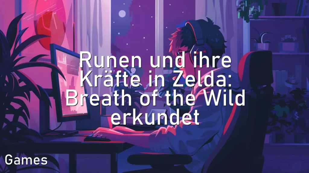 Runen und ihre Kräfte in Zelda: Breath of the Wild erkundet