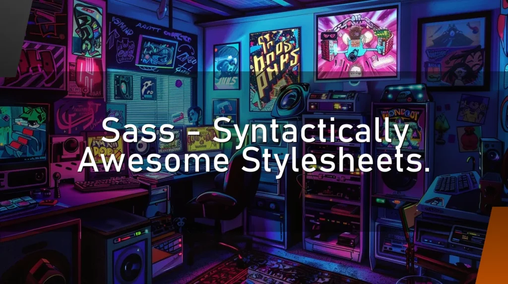 Sass – Syntactically Awesome Stylesheets.