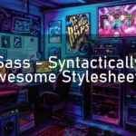 Sass – Syntactically Awesome Stylesheets.