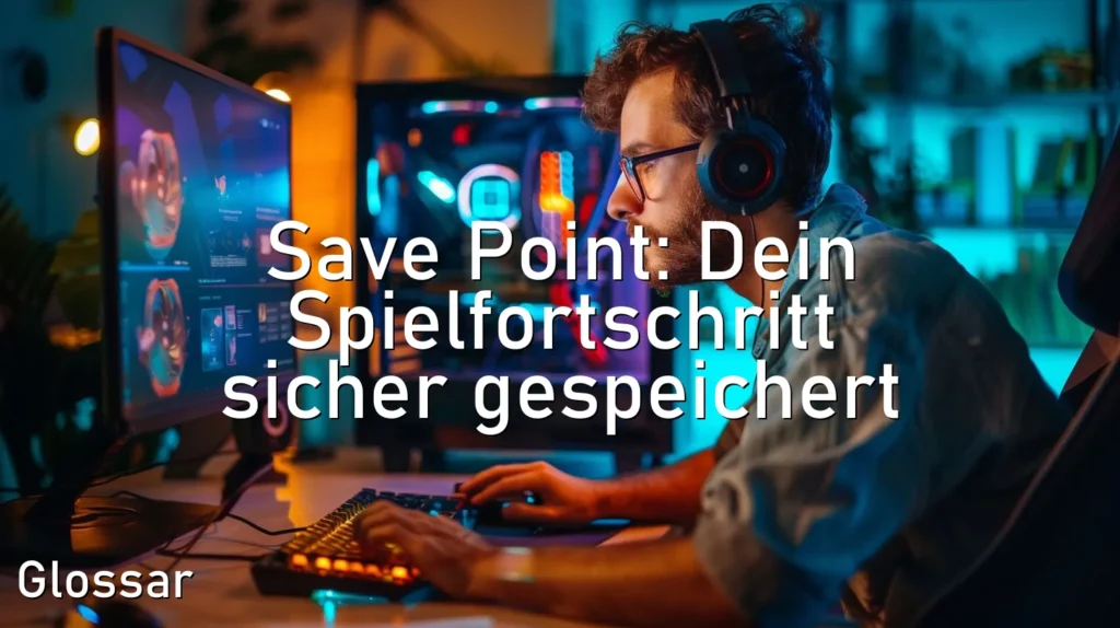 Save Point: Dein Spielfortschritt sicher gespeichert