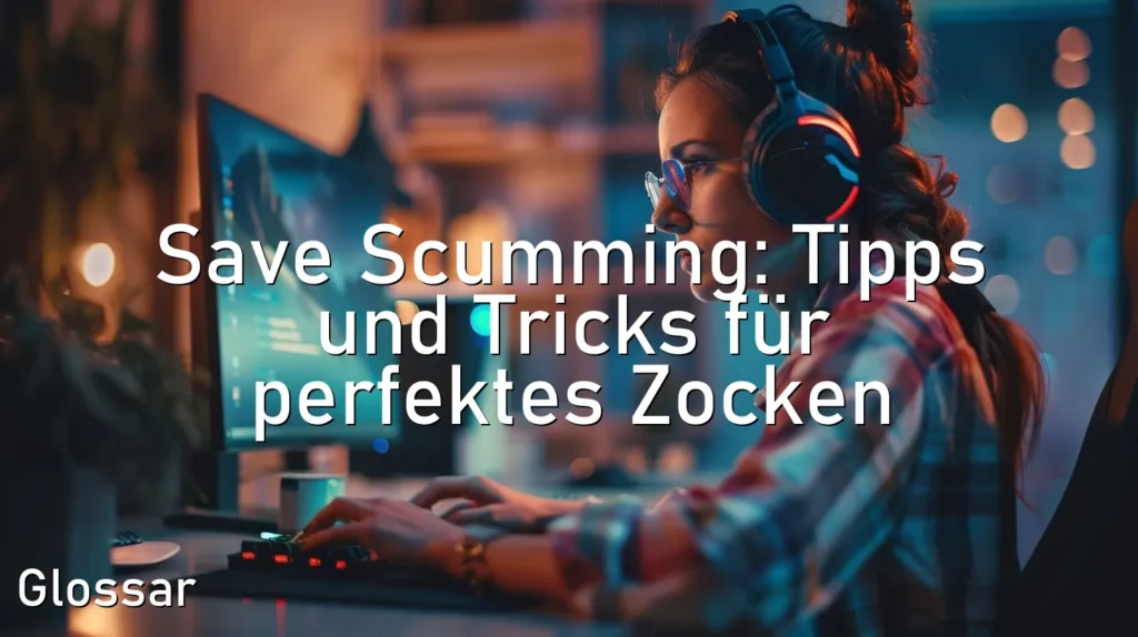 Save Scumming: Tipps und Tricks für perfektes Zocken