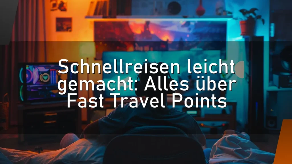 Schnellreisen leicht gemacht: Alles über Fast Travel Points