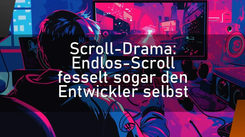 Scroll-Drama: Endlos-Scroll fesselt sogar den Entwickler selbst