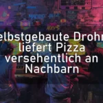 Selbstgebaute Drohne liefert Pizza versehentlich an Nachbarn