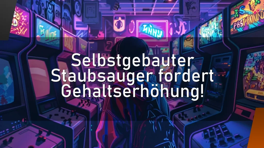 Selbstgebauter Staubsauger fordert Gehaltserhöhung!