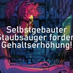 Selbstgebauter Staubsauger fordert Gehaltserhöhung!