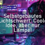 Selbstgebautes Lichtschwert: Coole Idee, aber nur Lampe!