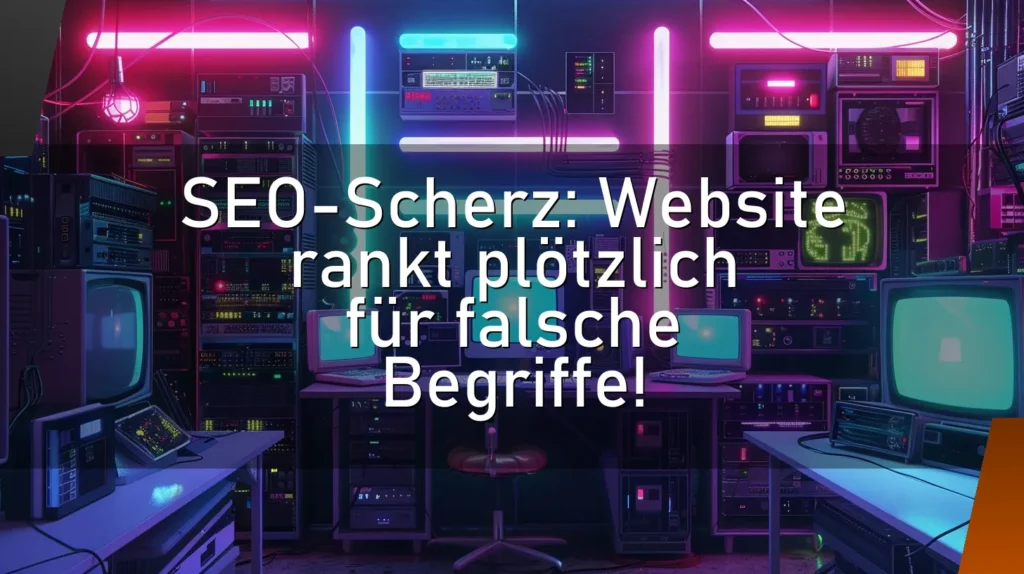 SEO-Scherz: Website rankt plötzlich für falsche Begriffe!