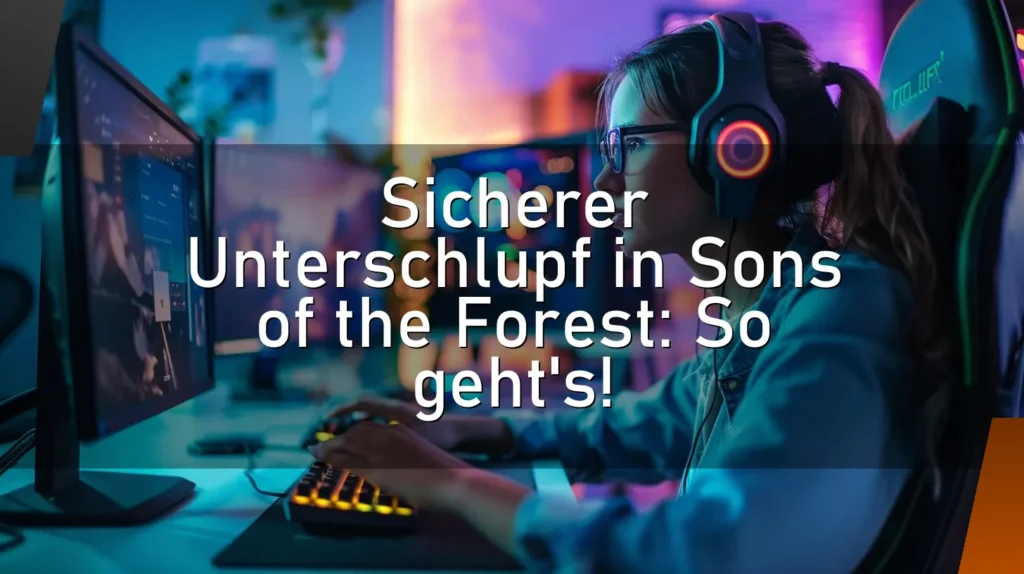 Sicherer Unterschlupf in Sons of the Forest: So geht’s!
