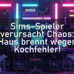 Sims-Spieler verursacht Chaos: Haus brennt wegen Kochfehler!
