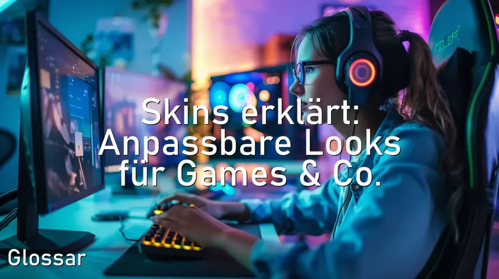 Skins erklärt: Anpassbare Looks für Games & Co.