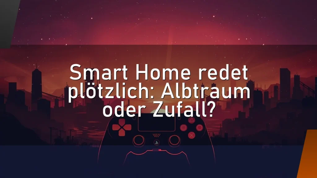 Smart Home redet plötzlich: Albtraum oder Zufall?
