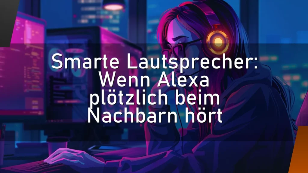 Smarte Lautsprecher: Wenn Alexa plötzlich beim Nachbarn hört