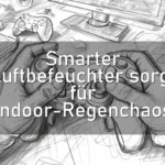 Smarter Luftbefeuchter sorgt für Indoor-Regenchaos