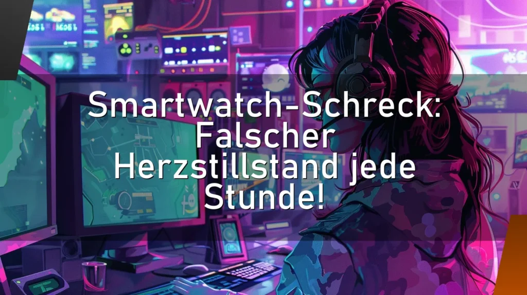Smartwatch-Schreck: Falscher Herzstillstand jede Stunde!