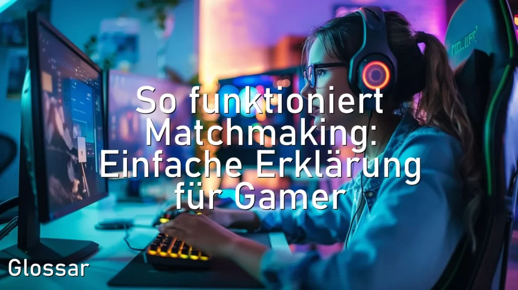 So funktioniert Matchmaking: Einfache Erklärung für Gamer