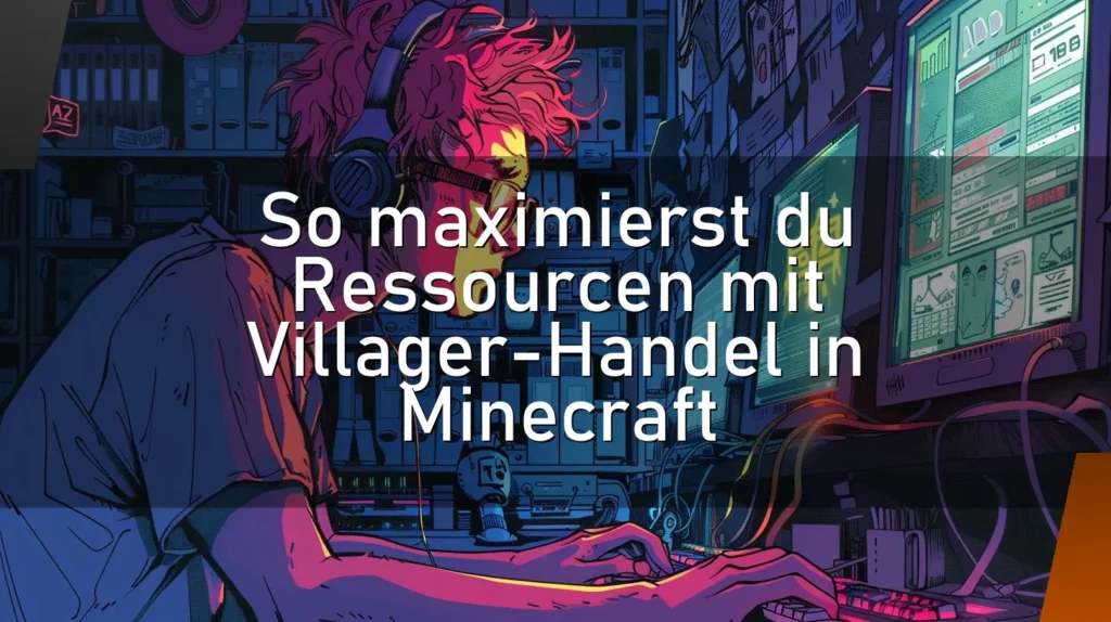 So maximierst du Ressourcen mit Villager-Handel in Minecraft