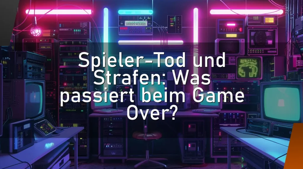 Spieler-Tod und Strafen: Was passiert beim Game Over?