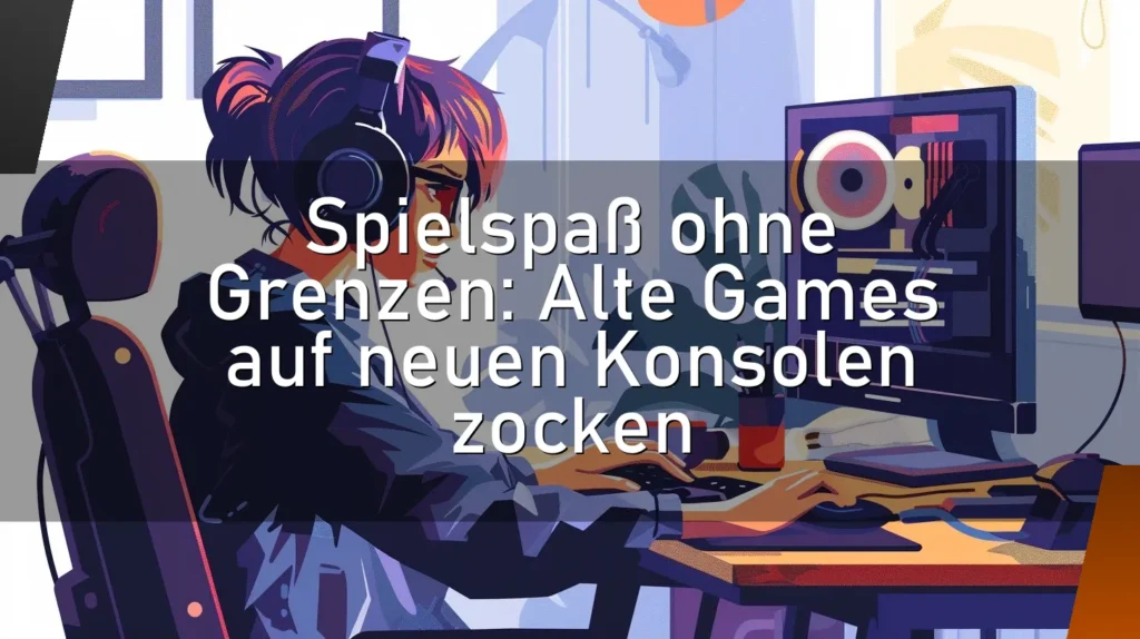 Spielspaß ohne Grenzen: Alte Games auf neuen Konsolen zocken