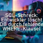 SQL-Schreck: Entwickler löscht DB durch fehlende WHERE-Klausel