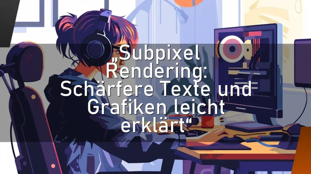 „Subpixel Rendering: Schärfere Texte und Grafiken leicht erklärt“