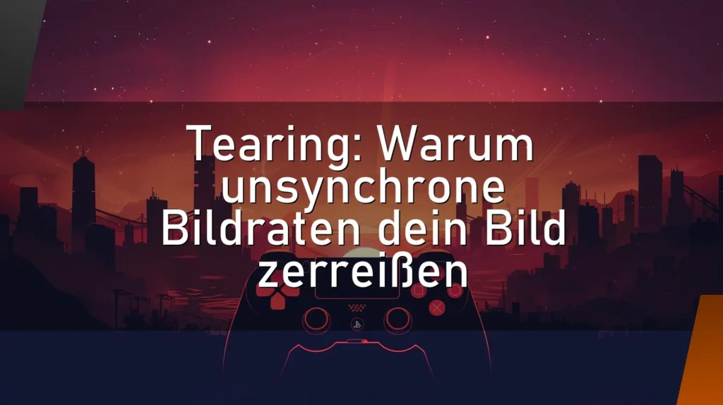 Tearing: Warum unsynchrone Bildraten dein Bild zerreißen