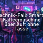 Technik-Fail: Smarte Kaffeemaschine überläuft ohne Tasse