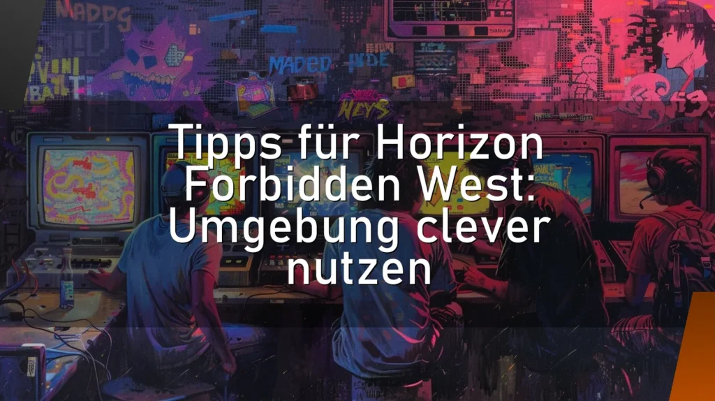 Tipps für Horizon Forbidden West: Umgebung clever nutzen