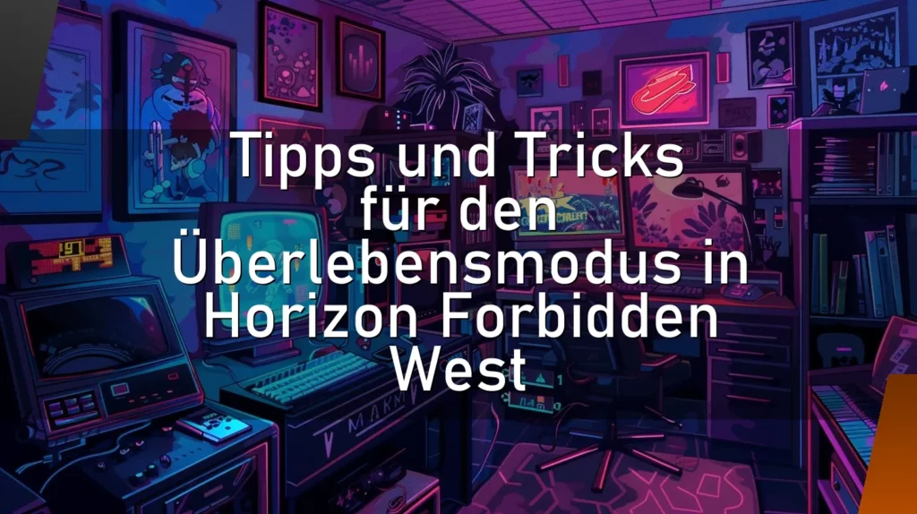 Tipps und Tricks für den Überlebensmodus in Horizon Forbidden West