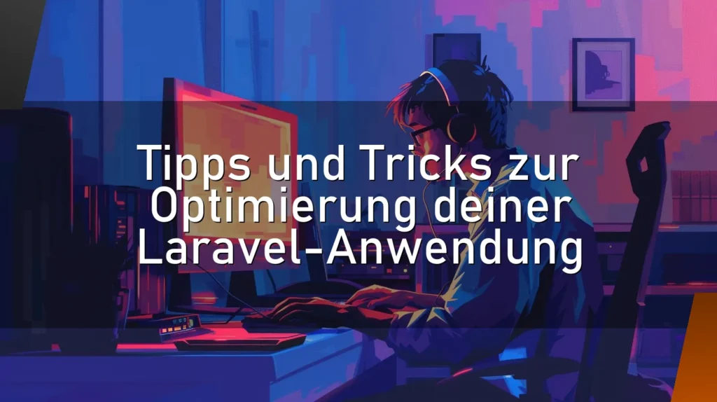 Tipps und Tricks zur Optimierung deiner Laravel-Anwendung