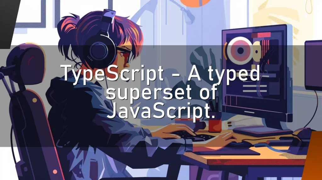 TypeScript – A typed superset of JavaScript.